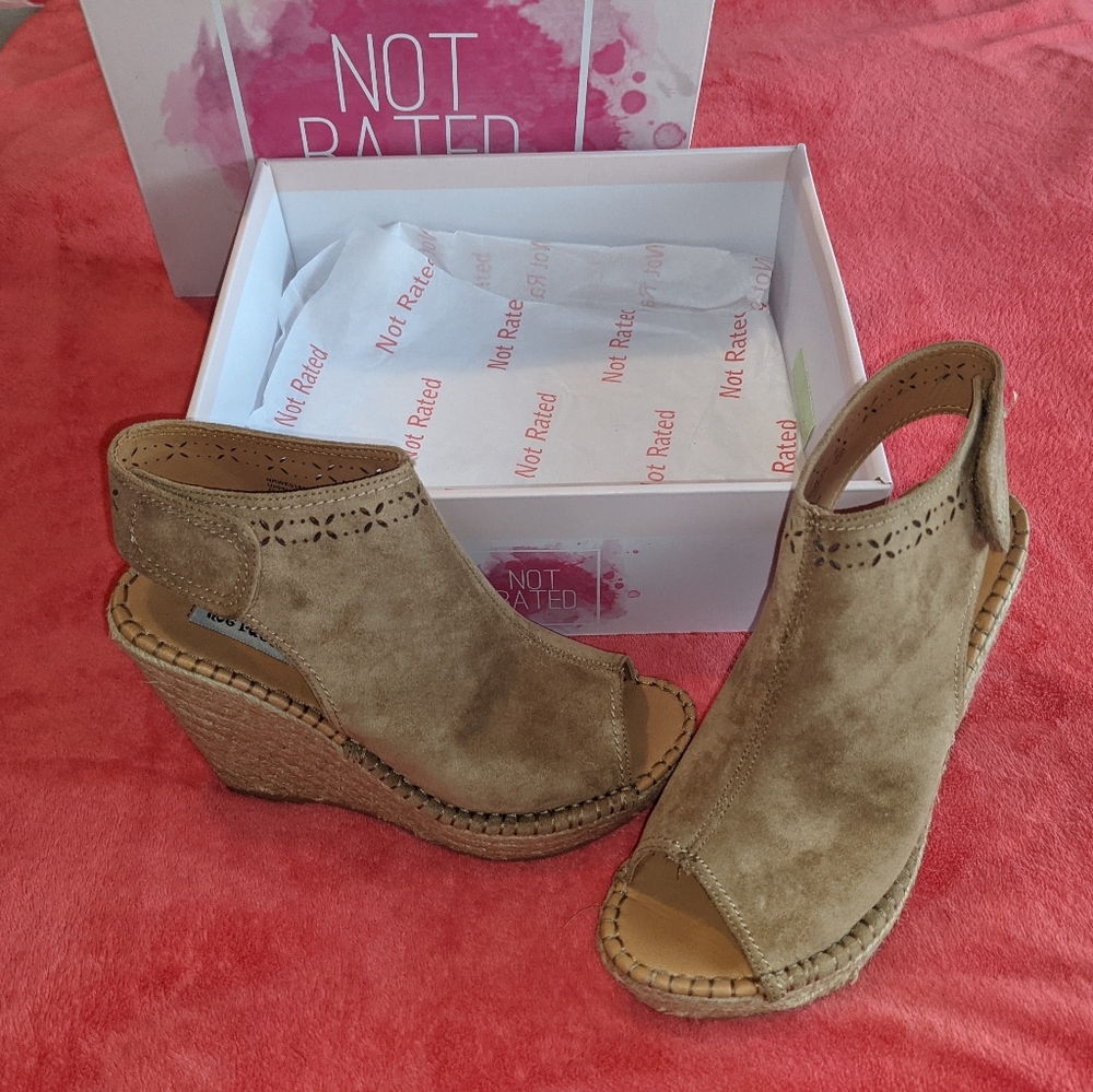 Brand New Nude Wedges